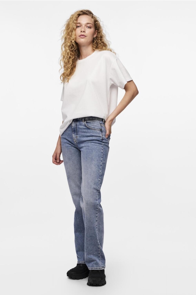 PCSKYLAR SS OVERSIZED TEE NOOS 17146654 Bright White